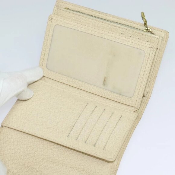 LOUIS VUITTON Damier Azur Portefeuille Alexandra Wallet N63068 LV Auth bs25268 - Picture 11 of 15